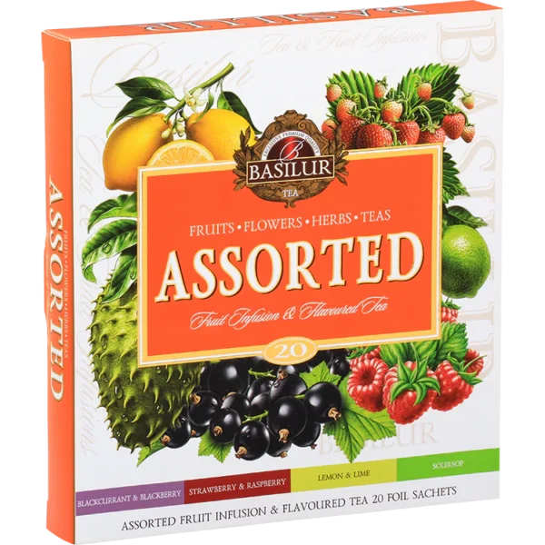 Basilur Fruit Infusions & Magic Fruits Assorted - 20 szt.